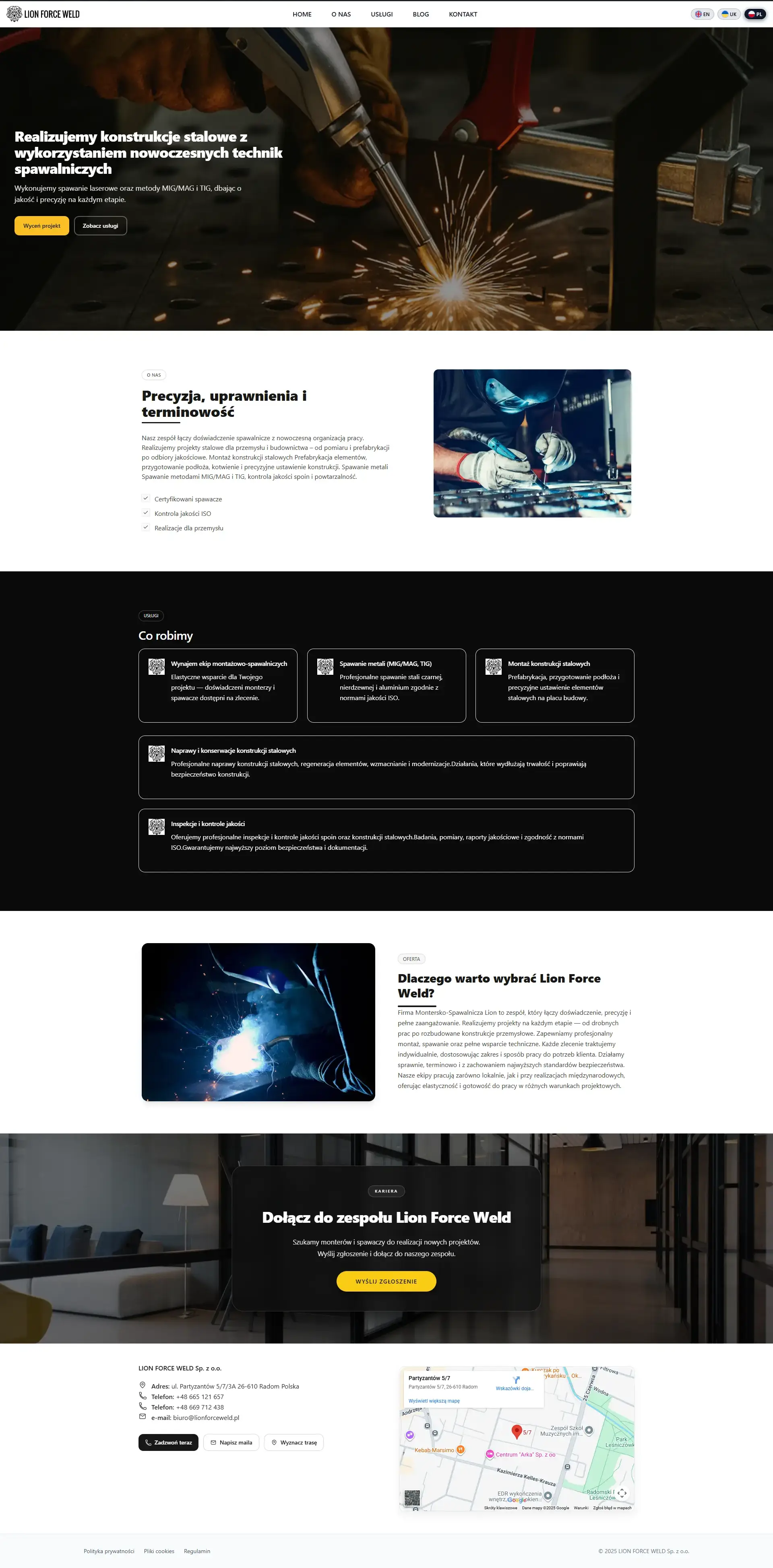 Lion Force Weld
